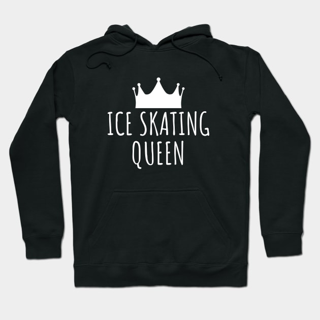 Ice Skating Queen Hoodie by LunaMay